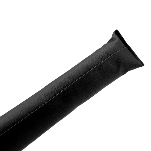 Universal PU-läder bilstol Gap Läcksäker Pad Filler Sätessöm Skyddshylsa Svart