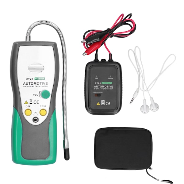 DY25 Automotive Short Open Circuit Finder Cable Wire Tracer Detector för bildiagnostisk reparation