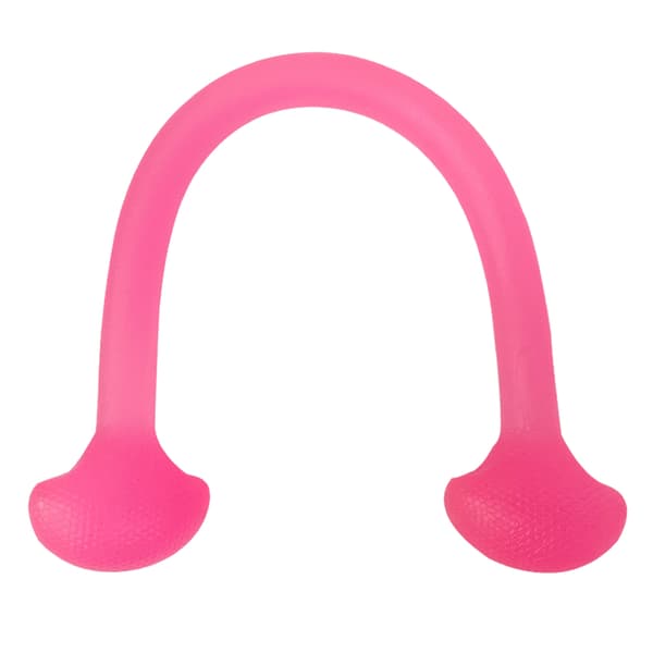 Ett ord silikon dragrep elasticitet multifunktionell justerbar 10lbs draghållfasthet bröstexpander stretchband rosa