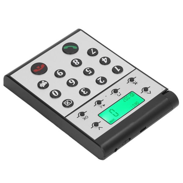 Trådlös intercom-telefon 1000m Avstånd Klart samtal Intelligent nätverkande Handsfree Intercom-system Värd Svart