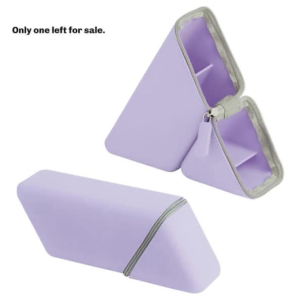 Stilig silikonpennholder, sammenleggbart pennal, stor pennholder for skrivebord og studier
