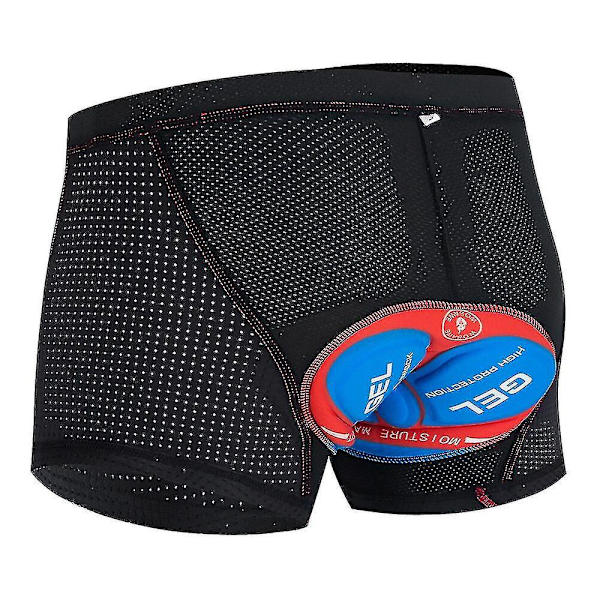 Cykelshorts Herr Pro Stötdämpande Vadderade MTB Landsvägscykel Underkläder XXL BL151-R