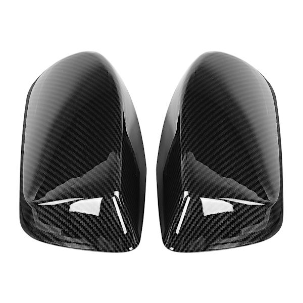 【NX】2st Backspegelkåpa Kolfiberstil CWBWM12RPLMT Passar för E60 E61 E63 E64 0308