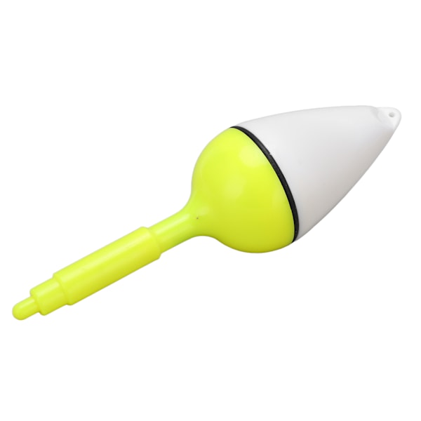 Fishing Bobber Glödande Nattfiske Float ABS Luminous Striking Float Upplyst för mörk miljö Gul 40G