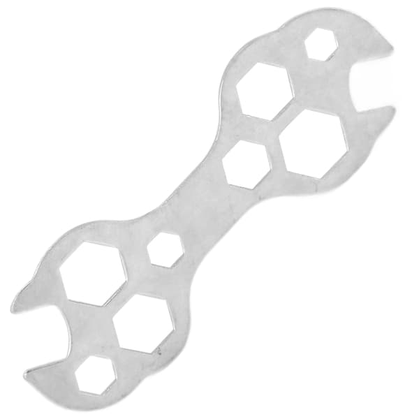 Flad Hexagonnøgle Multifunktionel Stål Cykel Hexagonnøgle til Cykelreparation