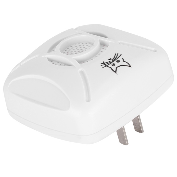 Hushållsmus Expeller Ultraljud elektronisk gnagare Repeller Pest Repellent Control 220Vvit CN-kontakt