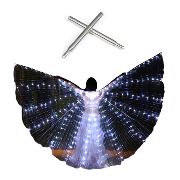 Led Light Emitting Wings Dans Light Emitting Rekvisita Prestanda Magdans Vingar