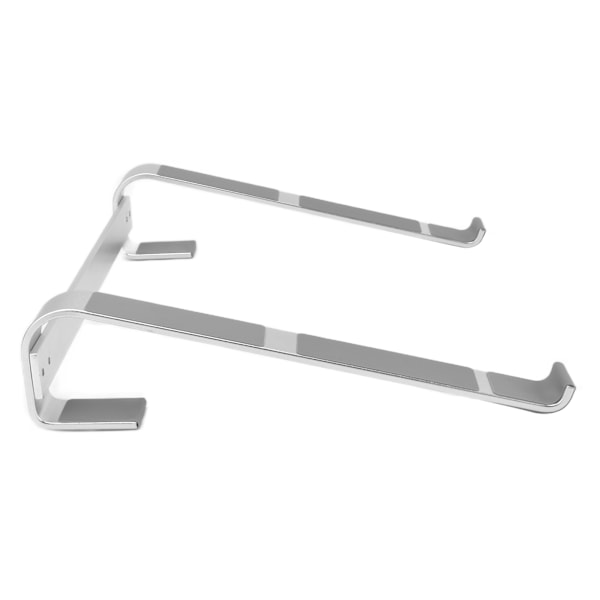 Universal Laptop Stand Värmeavledning Aluminiumlegering Ergonomisk design Dator Riser Hylla Silver