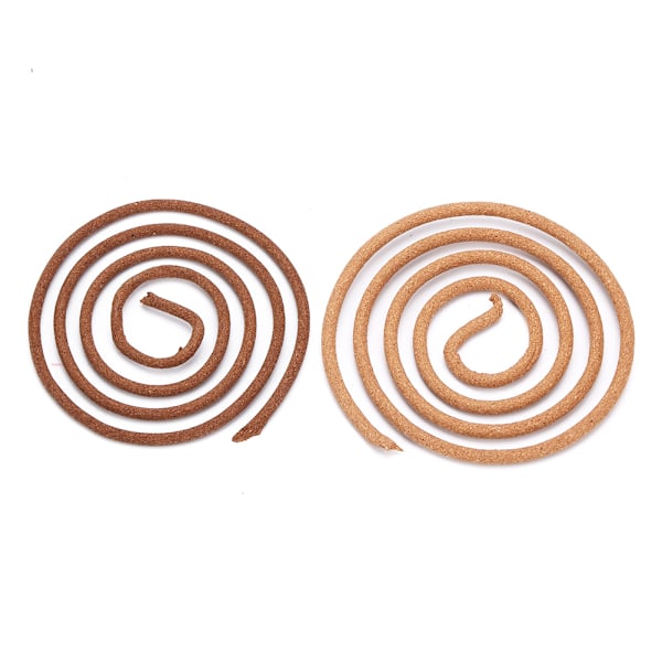 16 stk Spiral Røgelse Hjem Duft Indendørs Duft Aromaterapi 2 timer Røgelse Spiral med base (Thuja Tibetansk Røgelse)