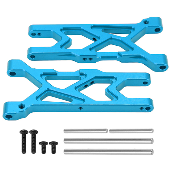 2 stk. forreste opphengsarmer Aluminiumlegering Erstatning forreste nedre arm for ARRMA 1/10 fjernstyrt bil Blå