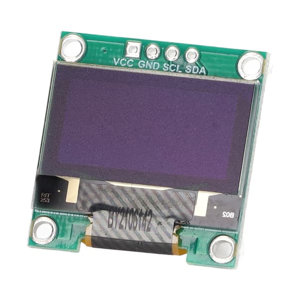 【NX】0,96 tommer skærm I2C-interface Organisk LED-modul med 4-bens header