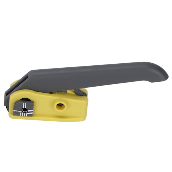 Optisk kabelavstripper Gul Grå Adapter Ergonomisk Robust Slitsterk dobbelbladet optisk kabelskjærer (KMSK)