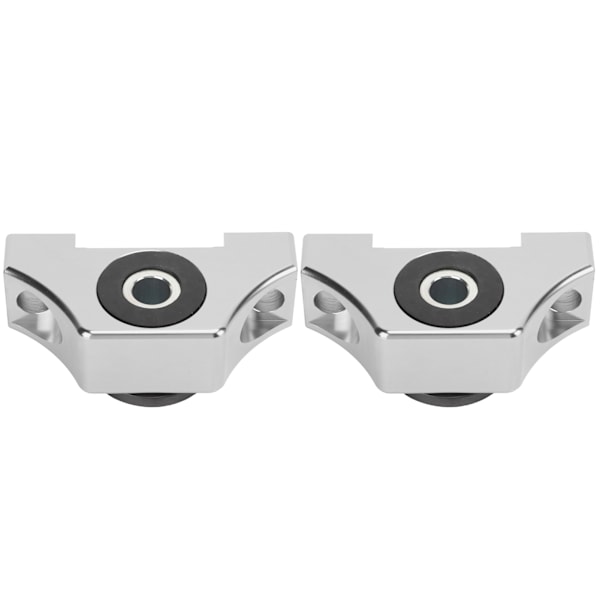 Motorbygel Motor Torsion Mount Kit 6061-T6 Aluminium Ersättning för Civic EG EK B D Series B16 B18 B20 D16Silver