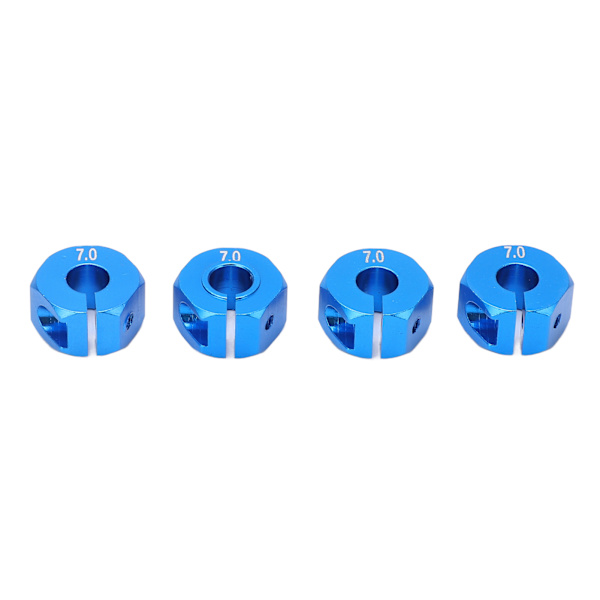 12 mm 7 mm aluminium metall hjulnav Drive Adapter för 1/10 fjärrkontroll Combiner Coupler Blå
