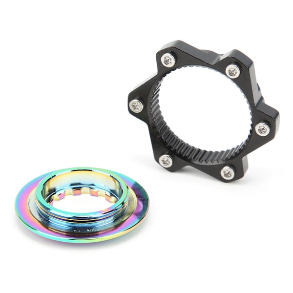 MEIJUN Bike Hub Center Lock Conversion Adapter Centerlock till 6-håls Adapter Conversion Kit