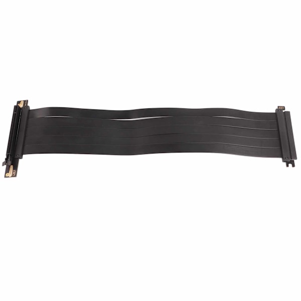 PCIE 4.0 X16 Riser-kaapeli korkean nopeuden joustava 90 asteen suorakulmainen PCIE-portti GPU-näytönohjaimen jatkokaapeli 40 cm