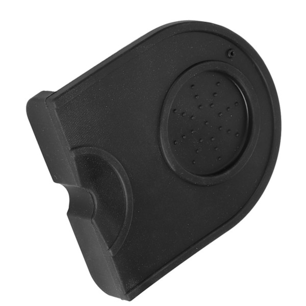 Svart Multifunktion Tjocka Anti-sladd Kaffe Tamper Hållare Silikon Pad Mat (svart)