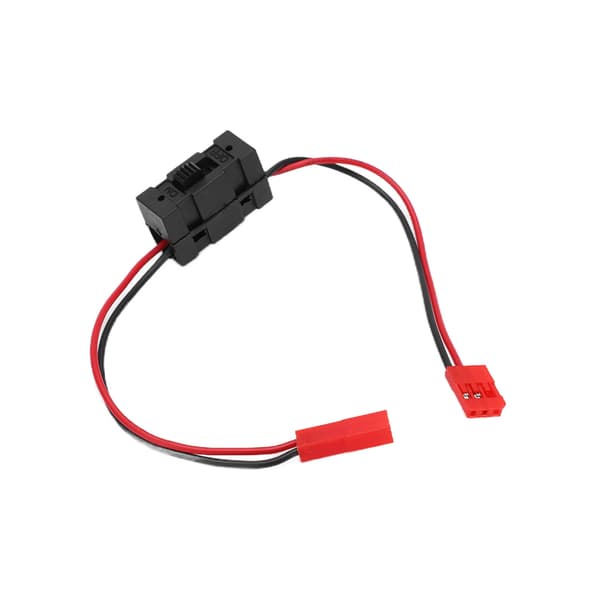 RC Car LED Light Control Switch JST Plug Power On Off Switchar Mottagare Kompatibel med fjärrkontroll bil