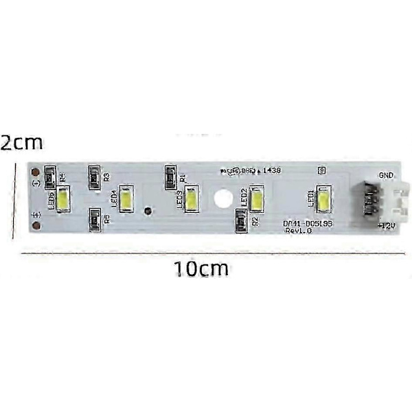 【NX】2025 LED Refrigerator Light Compatible with Samsung DA41 00519B, Durable Replacement