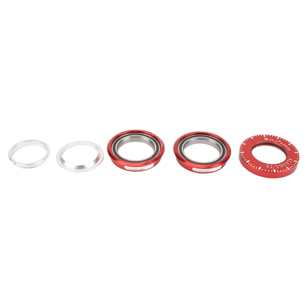 X CANSUN Taittava Pyörä Ohjainlaakeri 44mm Taittava Pyörä Kulhosetti Sisäänrakennettu Laakeri Ohjainlaakeri BYA412 P18 P8 1 Sarja Punainen