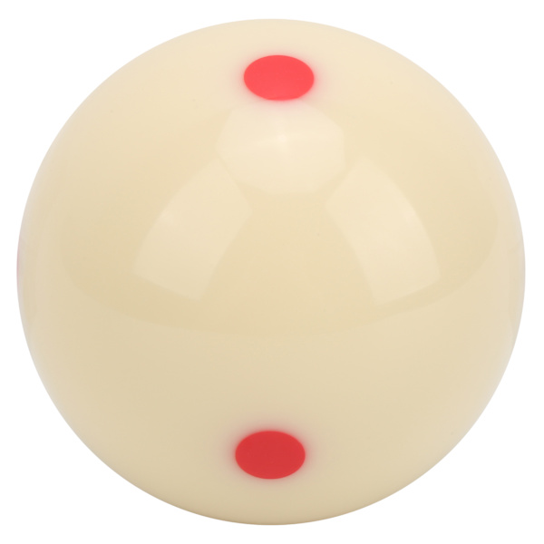 57,2 mm Pool Standard träningsboll DotSpot Övningsköboll Biljardtillbehör (Red Dot)