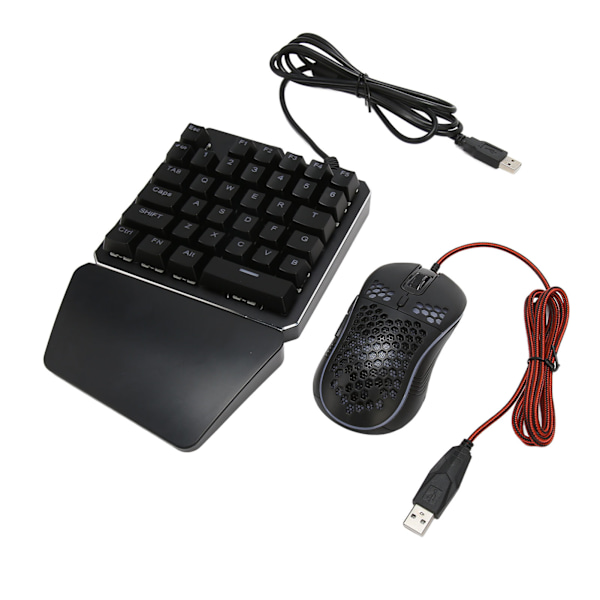 Tastatur-Mus-Konverter Set Programmerbar Kabelforbundet Mekanisk Tastatur-Mus-Adapter Combo til PS3 til PS4 til Switch