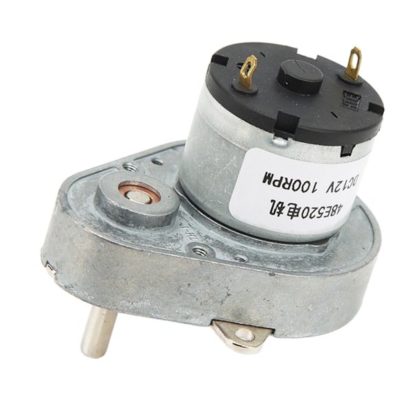 DC-växelmotor 100 RPM Hög torsion Reversibel CW CCW Hastighetsreduceringsmotor 48E520 DC12V