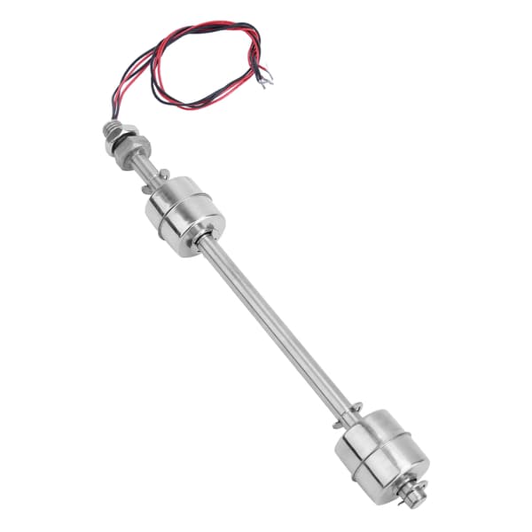 【NX】Rustfrit stål Dobbeltkugle Flydekontakt Vandstandskontrolsensorafbryder (200 mm)