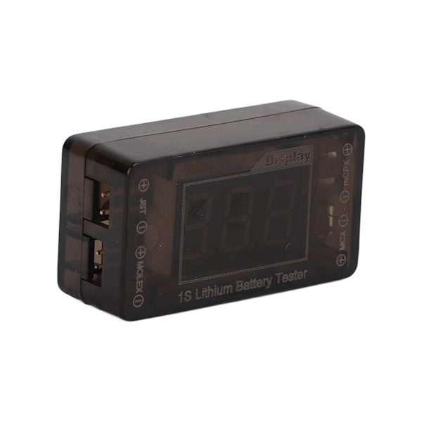 1S Batteritest Indikator Checker til MOLEX JST MCPX MCX Stikkontakt Batterispænding