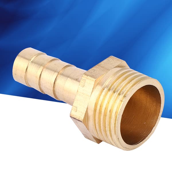 【NX】5 kpl G3/8 ulkokierre letkuliitin messinkiputkiliitin liitos 8mm