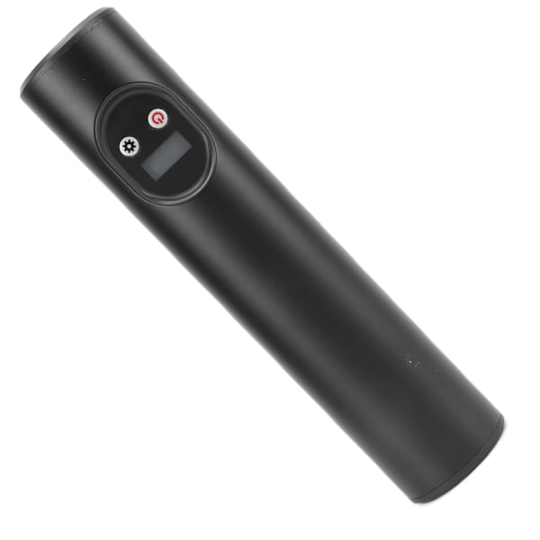 Kableløs Luftpumpe Bærbar Multifunksjonell Oppladbar Digital Display Belysning Inflator Svart