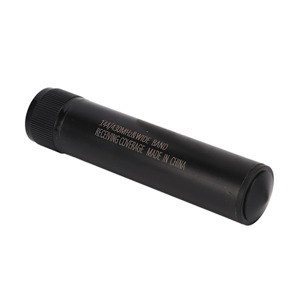 Bilradioantenn Walkie Talkie 10cm Längd 60W UV Dubbelbands 136‑174Mhz 400‑470Mhz Svart Bra Döljande för Fordon