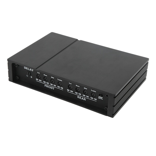 Auton DSP-vahvistin 4-kanavainen RCA-tulo HD Bluetooth-sovelluksen ohjaus 12V Universal Audio System