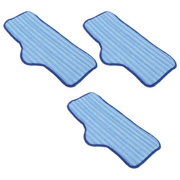 【NX】3st mikrofibermoppdynor Refill utbyte Mopping Rengöringsduk Tillbehör Passar till Dupray moppar