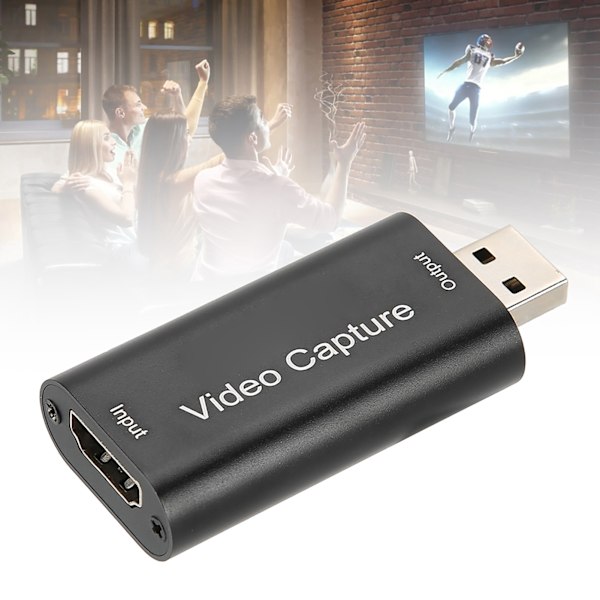 Videoopptak kort USB2.0 HD Bærbar datatilbehør for Windows / Android / OS X