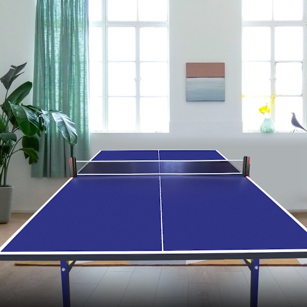 Bordtennis Ping Pong Support Udtrækkeligt netværktøj til træning (sort og rød)