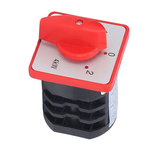 BERM-afbryder Drejeknap 3-polet 3-position Tilbehør til Power Control AC 380V