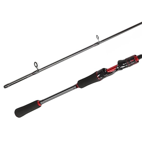 Fiskespørr 1.8m Baitcaster Fiskespørr Karbon Hovedkropp EVA Håndtak for Saltvann Ferskvann Rett Håndtak