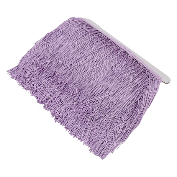 10yd 14cm pitsi reunus nauha, polyesteri, latinalainen tanssimekko, tupsut, ompelu, lavanäytös, tee-se-itse, verhot, vaatteet, tarvikkeet, violetti