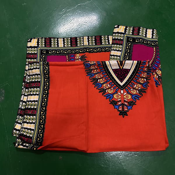 Dammode Strandklänning Boho Elegant Etnisk Klänning Orange