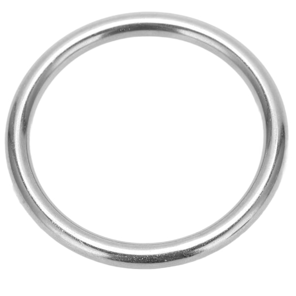 Båtrunde ringer O-ring i rustfritt stål med tråddiameter 8 mm Spesifikasjon for seiling dykking 8x70mm/0,3x2,8in