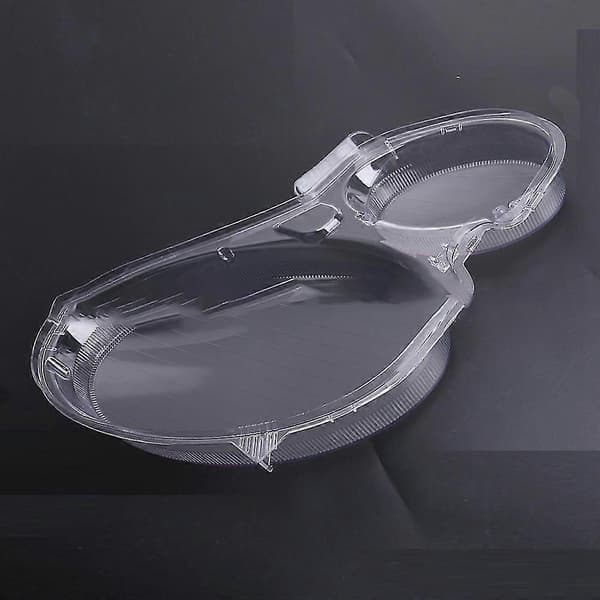 Bilfrontlyktlinse Glass Lampeskjerm Tåkelysdeksel Frontlysdeksel for Mercedes W211 E240 E200 E350 läpinäkyvä