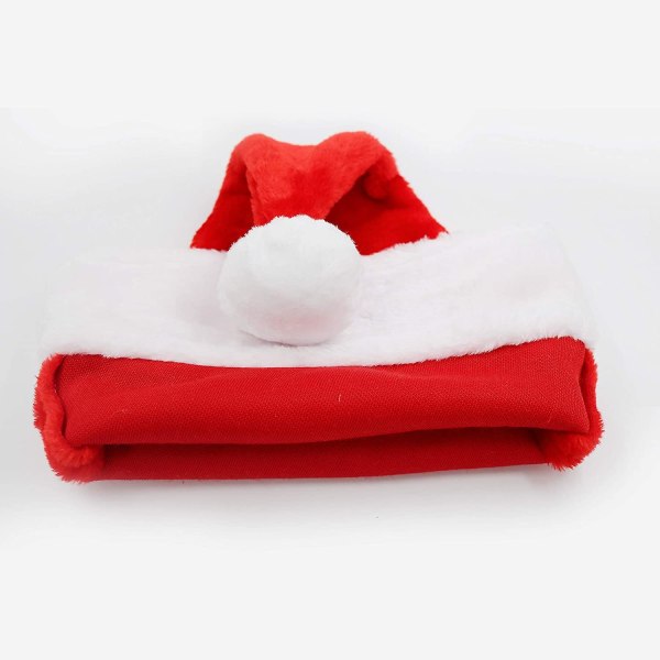 Julehatt Unisex julelue nisselue til ferie (rød)