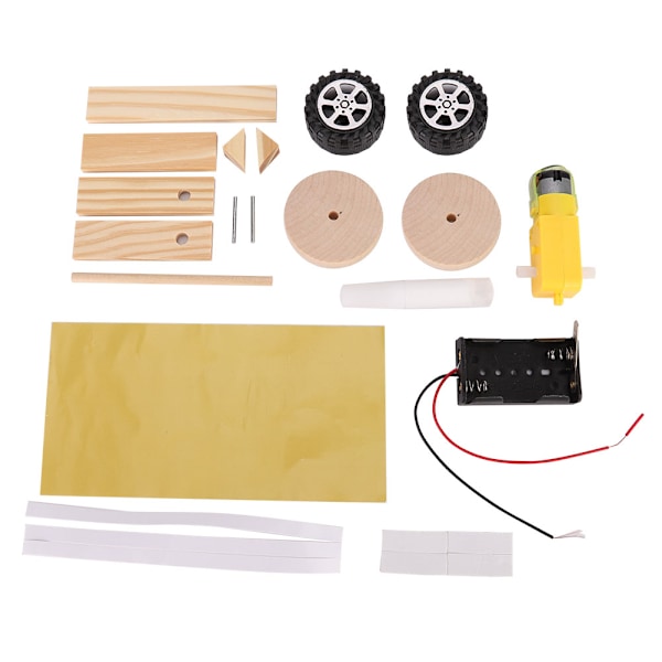 Lastautuva DIY-leluauto lapsille Pienet Tekniset Keksinnöt Leikkimalli Tarvikkeet koulutukseen (Tiehöylä)