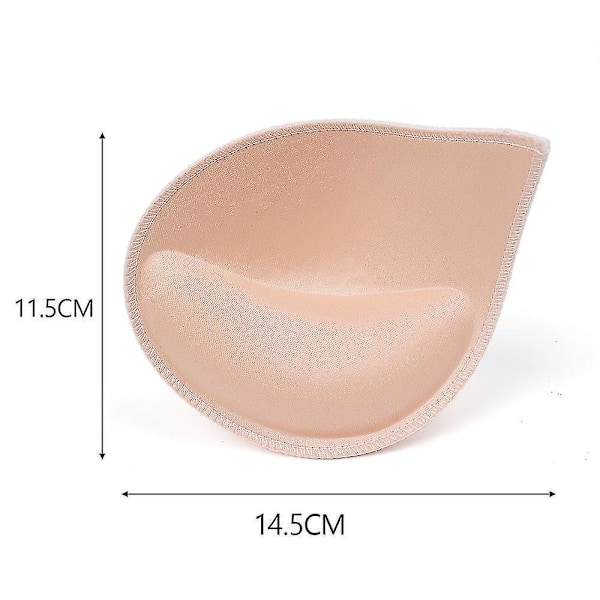 Svampbra-puteinnsatser for 3D Push Up Bikini Kvinner Sportskopper