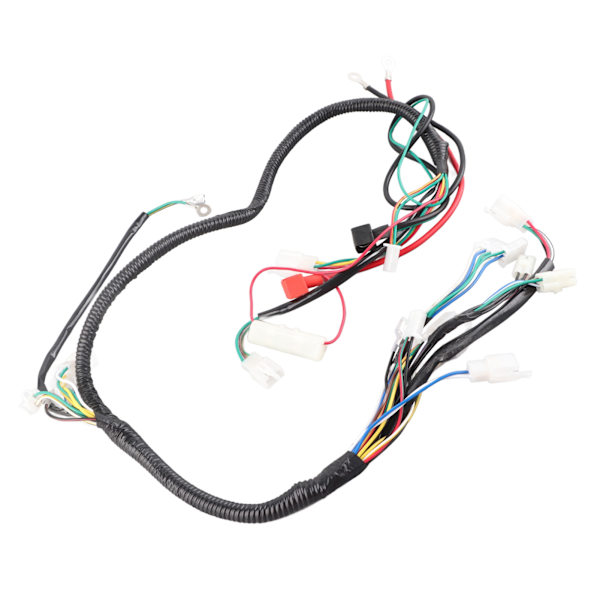Motorns Kabelhärva CDI-enhet Solenoidkontakt för GY6 125cc 150cc 200cc 250cc Fyrfyrhjuling ATV Go Kart
