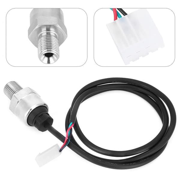 Trykksensor Luft/vannkompressorer Industrielt utstyr G1/4 DC5V 0-0,8Mpa