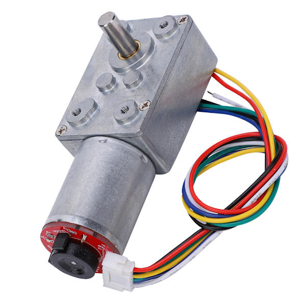 Vaihdemoottorivaihde Vaihdeventtiili koodarilla 20–60RMP Harjattu DC-moottori Elektroniset laitteet JGY371DC12V 60RPM