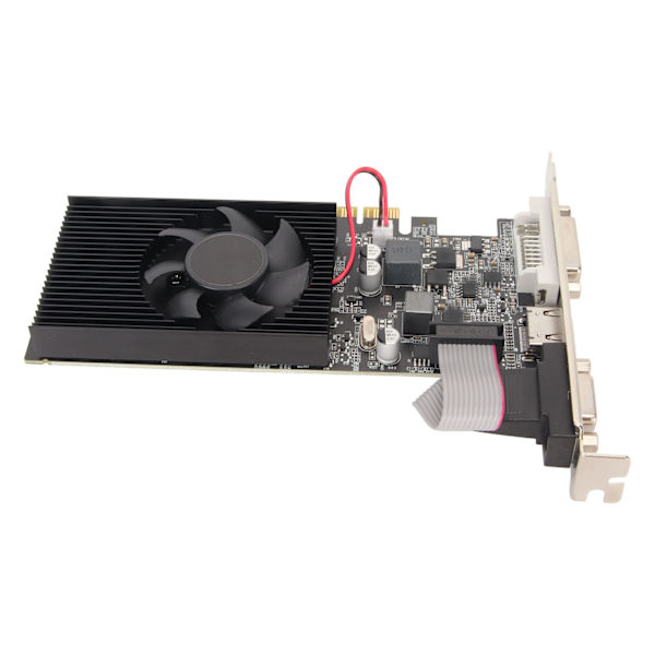 GT210 1G DDR3 näytönohjain jäähdytystuulettimella 64-bittinen tuki VGA DVI HD Multimedia Interface DirectX10.1 PC-näytönohjain