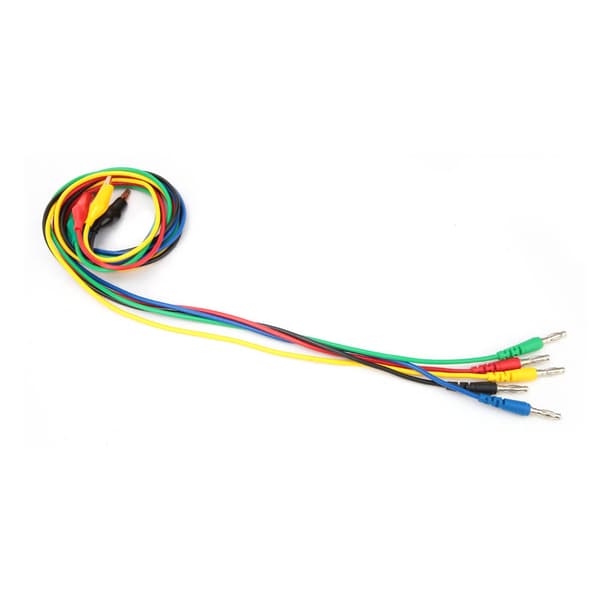 【NX】p1042 4 mm bananplugg til 10 mm krokodilleklemme adapter testledningskabel